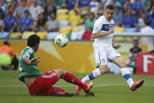México e Italia han disputado el segundo partido del Grupo A en el estadio de Maracaná