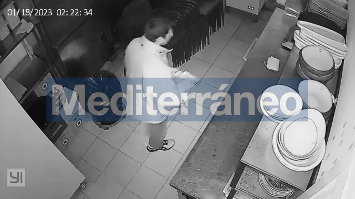 Vídeo: Nuevo robo en un restaurante de Castelló