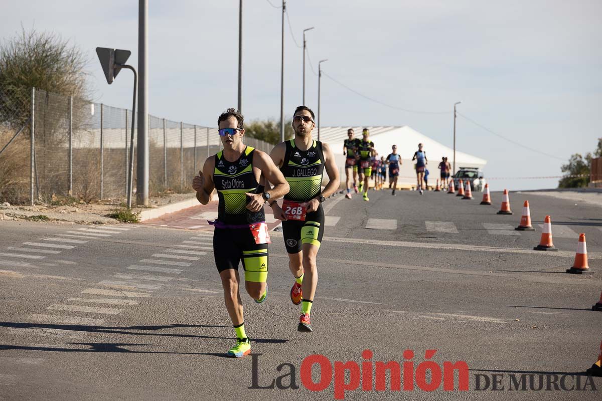 Campeonato Regional de Duatlón por relevos Súper Sprint en Calasparra (carrera a pie)