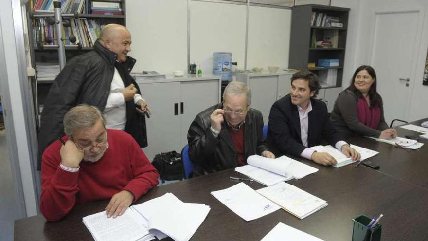 Reunión de los alcaldes del Consorcio As Mariñas.