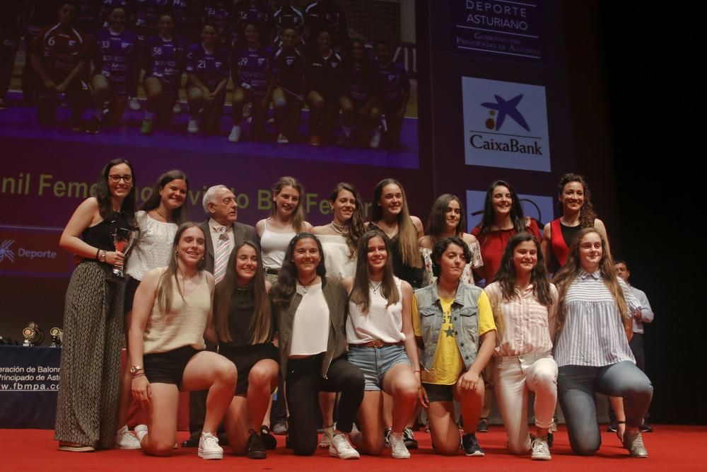 Gala del balonmano asturiano