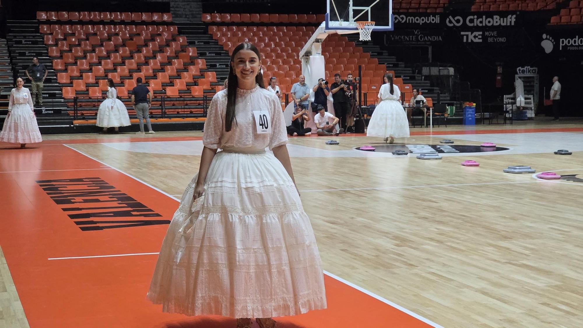 Asi ha sido el ensayo de la elección de candidatas a Falleras Mayores de València 2026