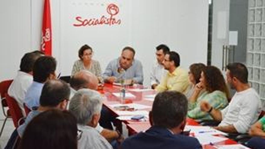 Reunión de la Ejecutiva Municipal socialista de Cartagena.