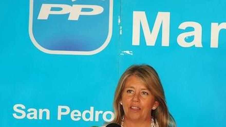 La portavoz del PP de Marbella, Ángeles Muñoz.