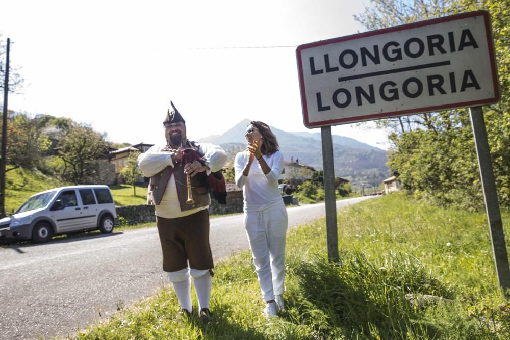 Eva Longoria visita su edén asturiano