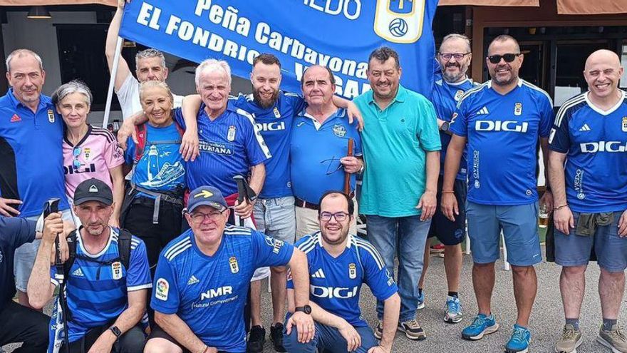 El Fondrigo celebra el ascenso en Vegadeo con caminata y churrascada