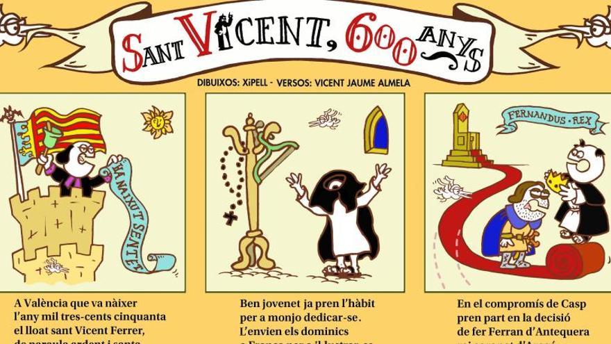 Una auca per a descobrir vida i obres de Sant Vicent Ferrer