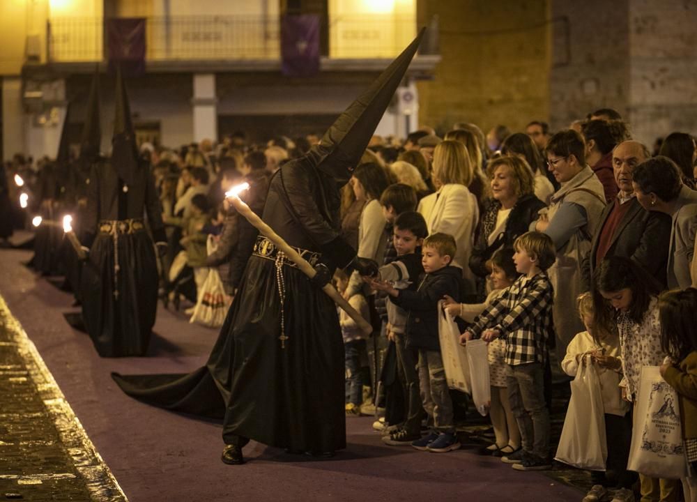Procesión de Viernes Santo en Sagunt