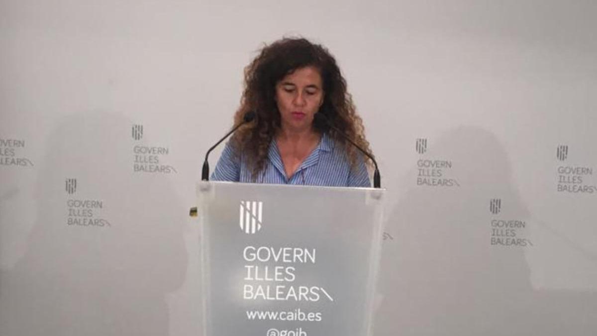 Pilar Costa, portavoz del Govern.