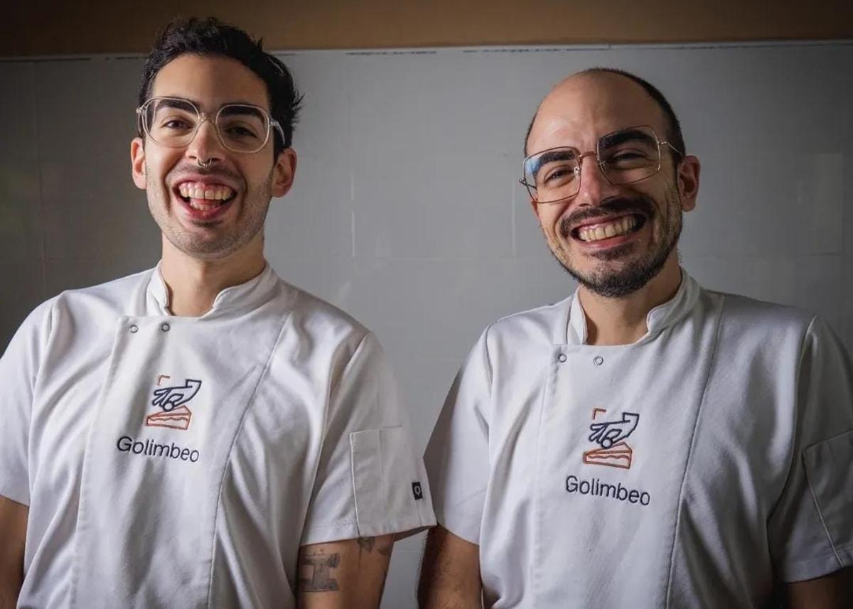 Abel y Juan Manuel Castaño Pacheco, propietarios del obrador Golimbeo.