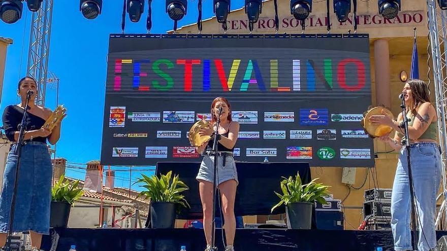 Tanxugueiras, Los Niños de los Ojos Rojos y The Refrescos, al Festivalino de Pescueza