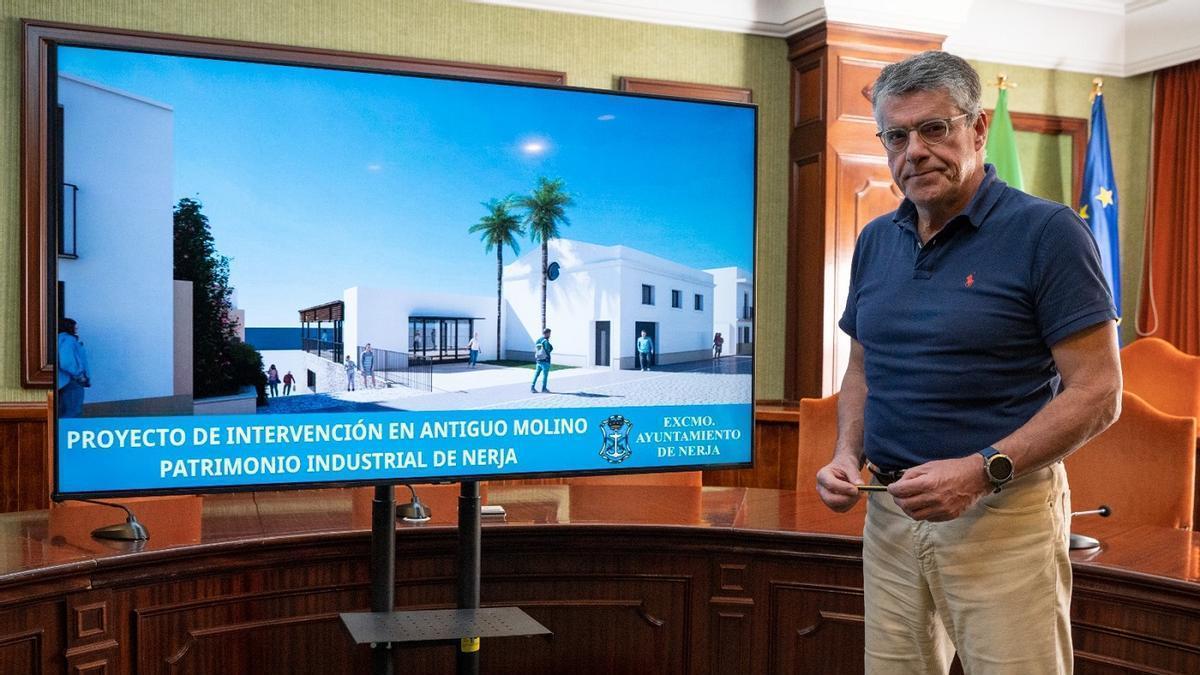 Nerja quiere transformar el antiguo molino de la calle Ánimas en Centro de Interpretación del Patrimonio Industrial.