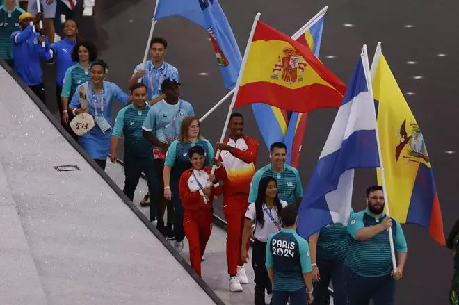 La ceremonia de clausura de los Juegos Olímpicos de París, en imágenes
