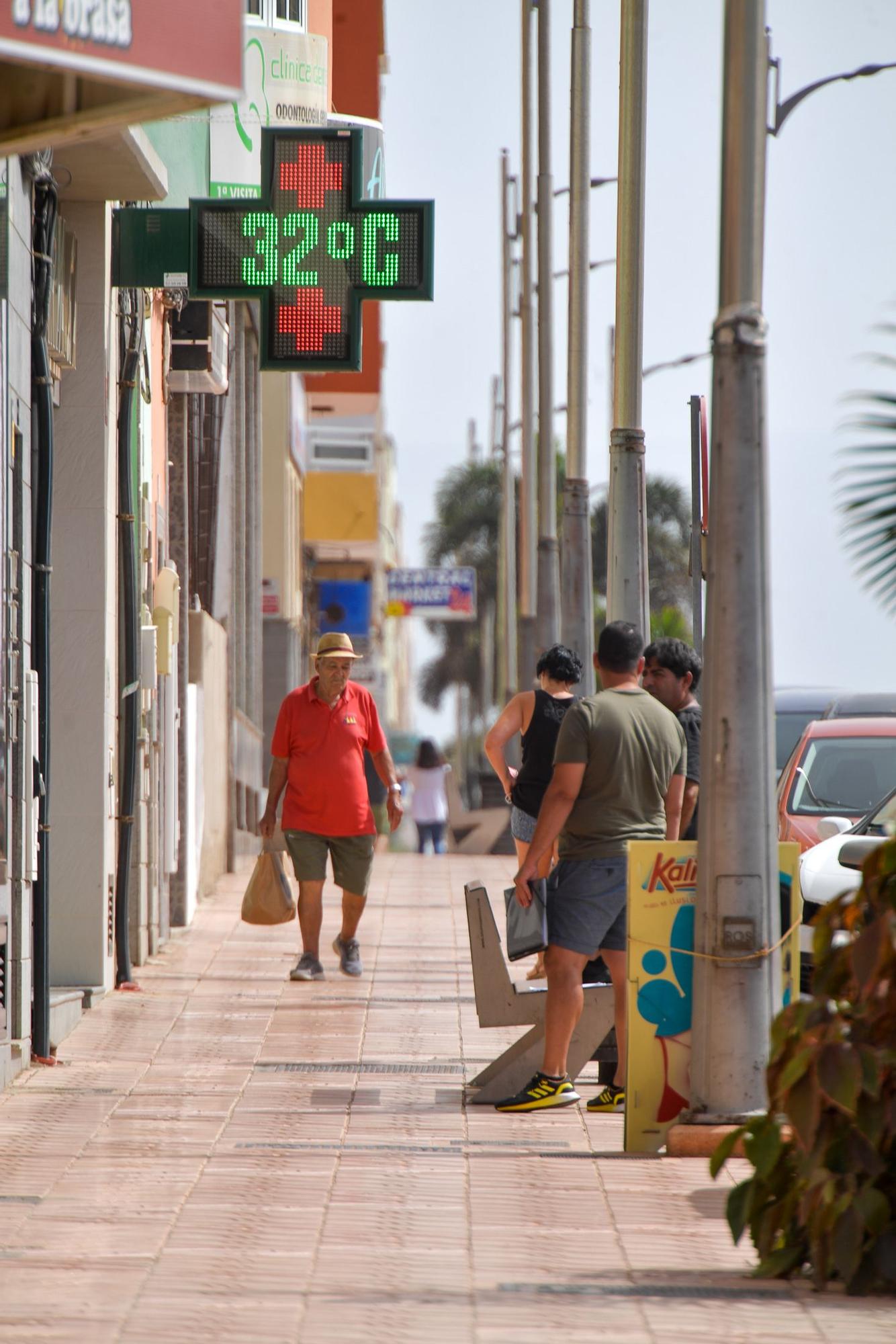 Primer día de la ola de calor en Gran Canaria (08/07/22)