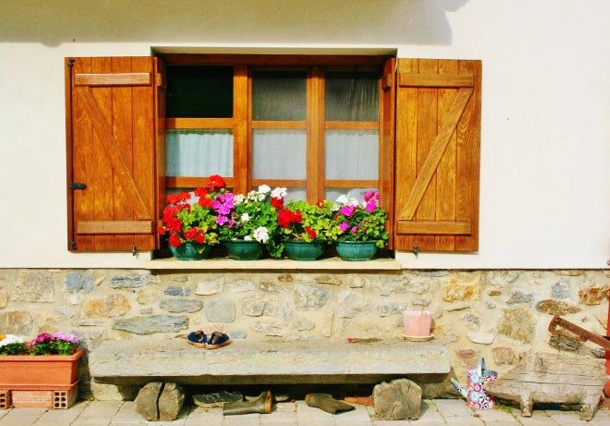 Las casas rurales guardan el auténtico encanto de Orbaizeta.