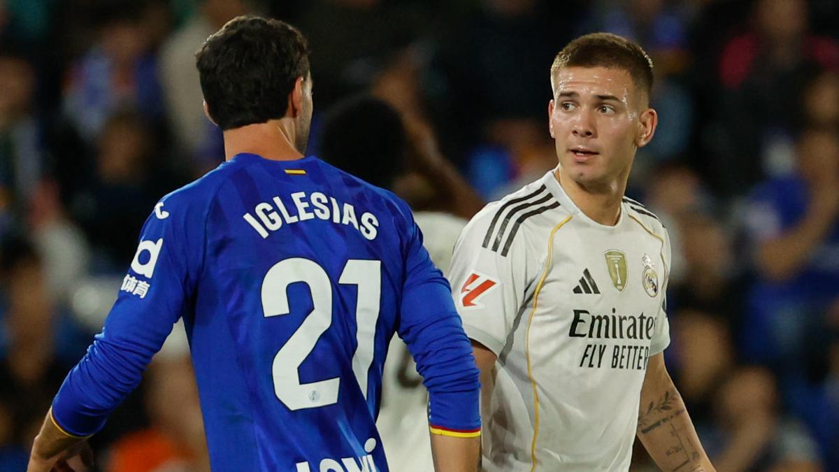 Mastantuono fue objeto de críticas durante el partido contra el Getafe