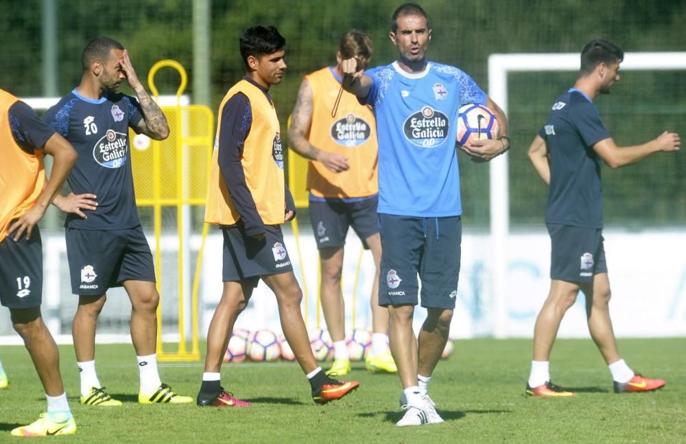 Cuarto entrenamiento de la semana - El domingo, el Dépor recibe al Athletic en Riazor.