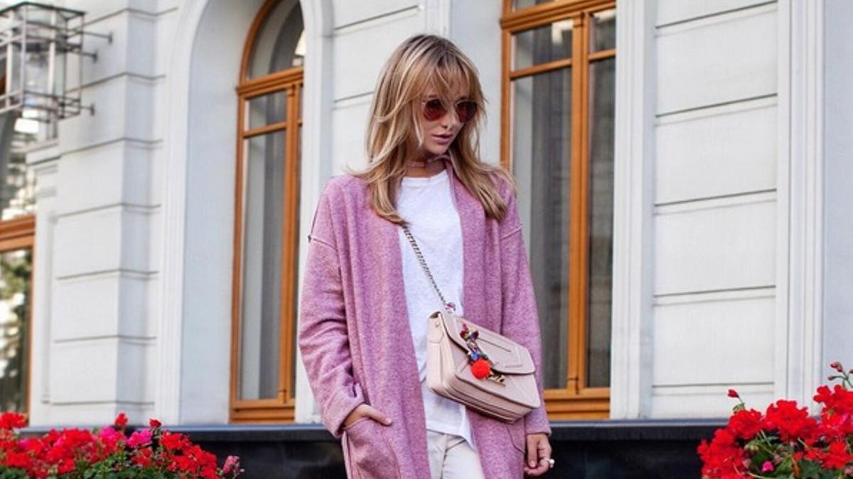 Alerta tendencia: abrigo rosa