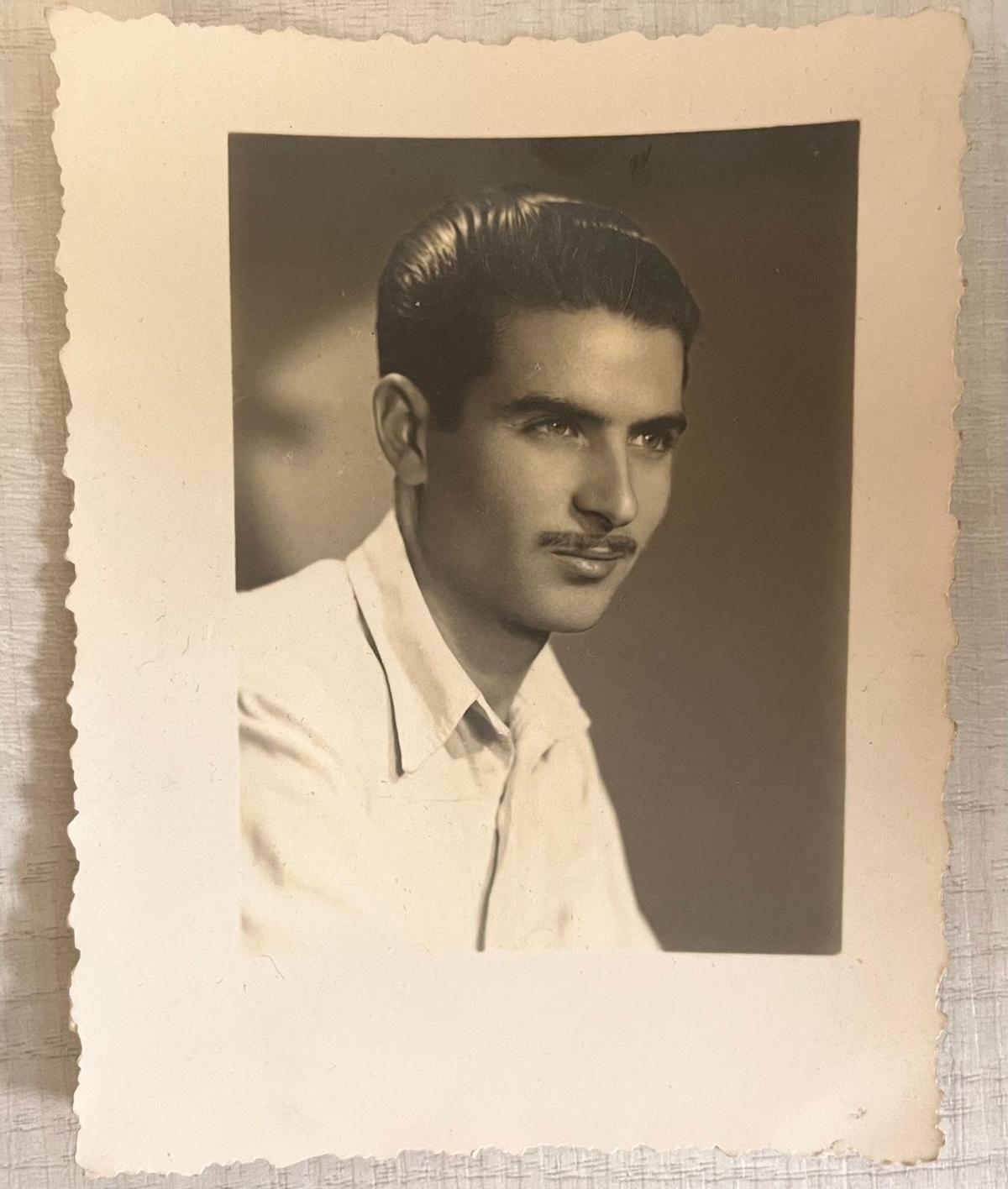 José Arroyo Zarzo, en una imagen de 1948.