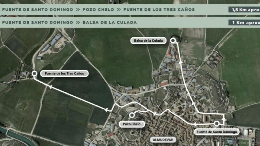 Almudévar presenta su patrimonio acuático con sus Rutas del Agua