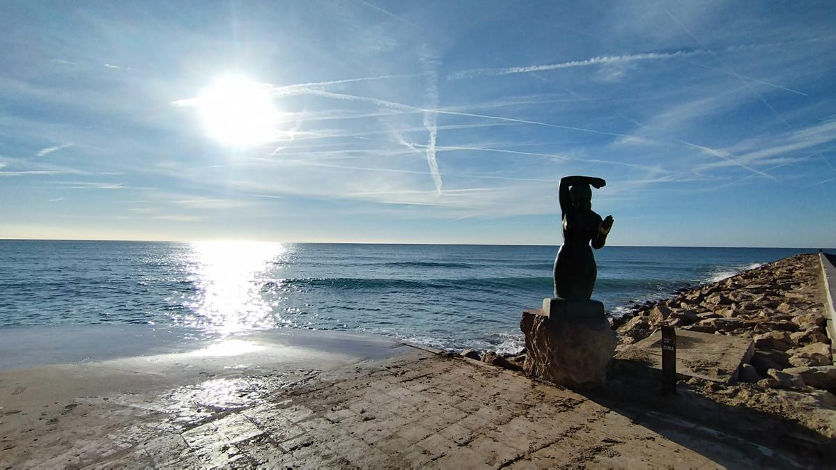 Sitges Meteo sol nube bajas