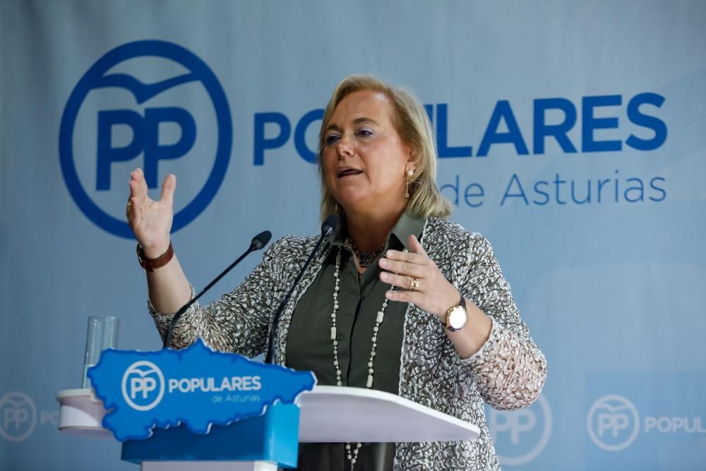 Espicha del PP en Gijón con Dolores de Cospedal