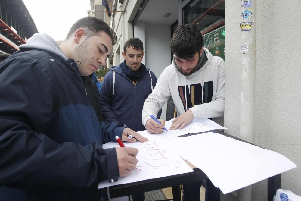 Así ha sido la protesta de la afición del Valencia