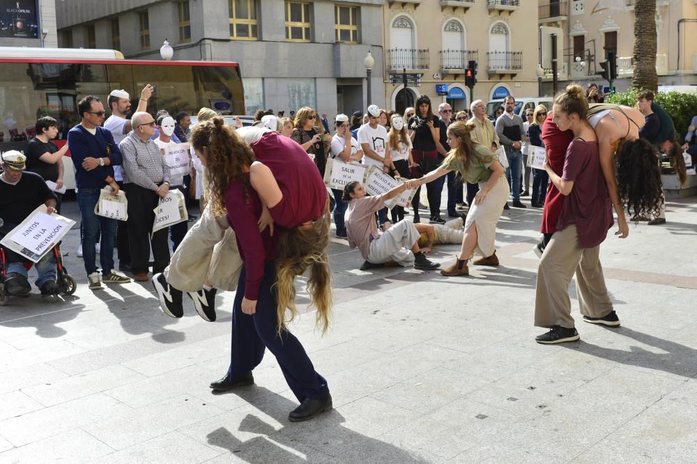 Manifiesto contra el sinhogarismo en Elche