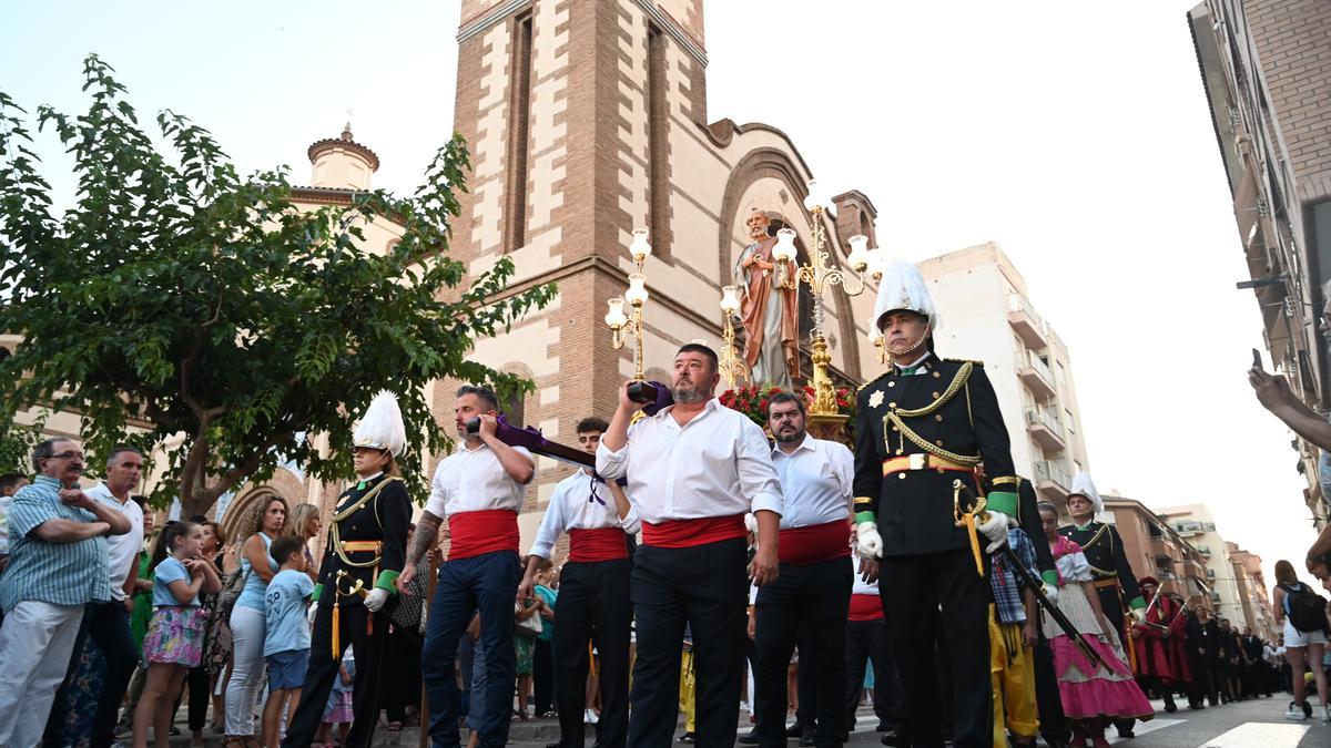 Procesión de Sant Pere en el Grau de Castelló.