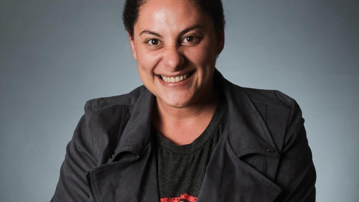 La monologuista Omayra Cazorla.
