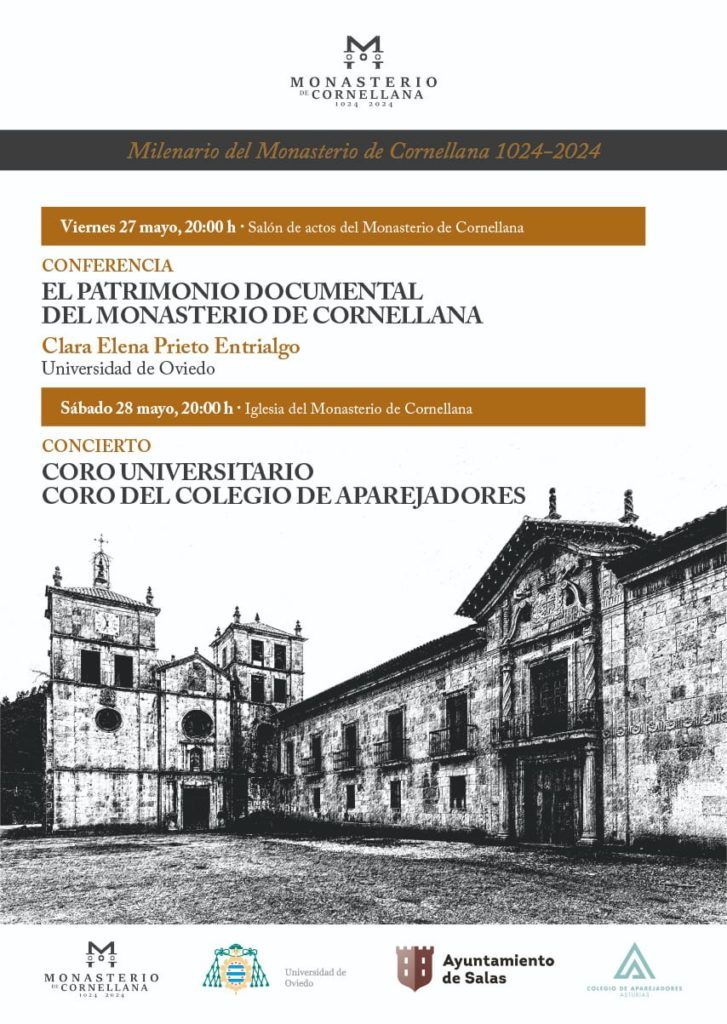 Actuación del coro &quot;Bloque al Canto&quot; en el milenario del monasterio de Cornellana