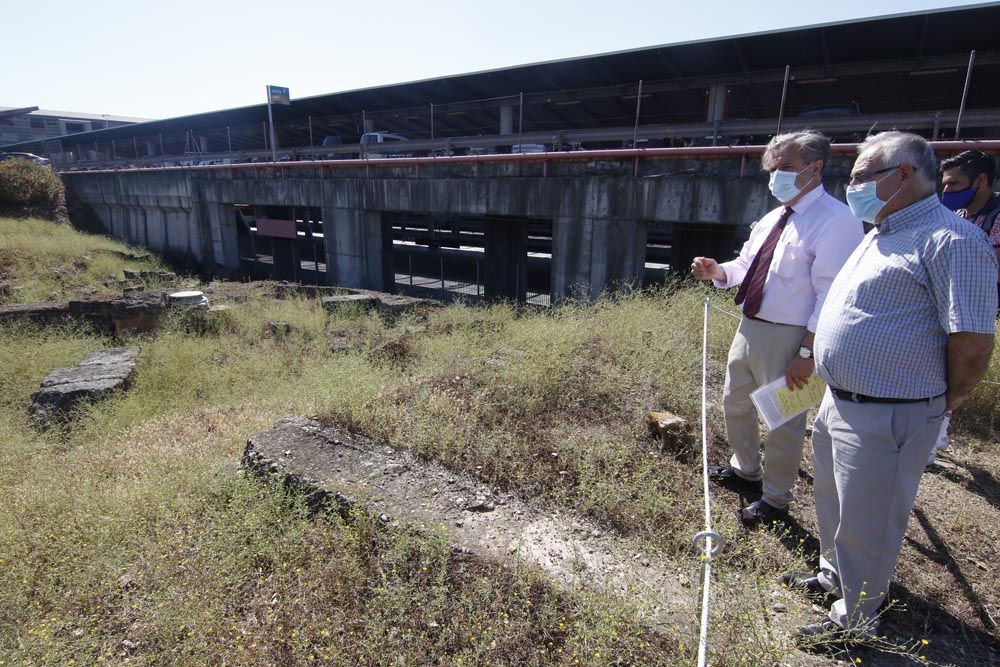 Urbanismo y Sadeco inician la limpieza del yacimiento de Cercadilla