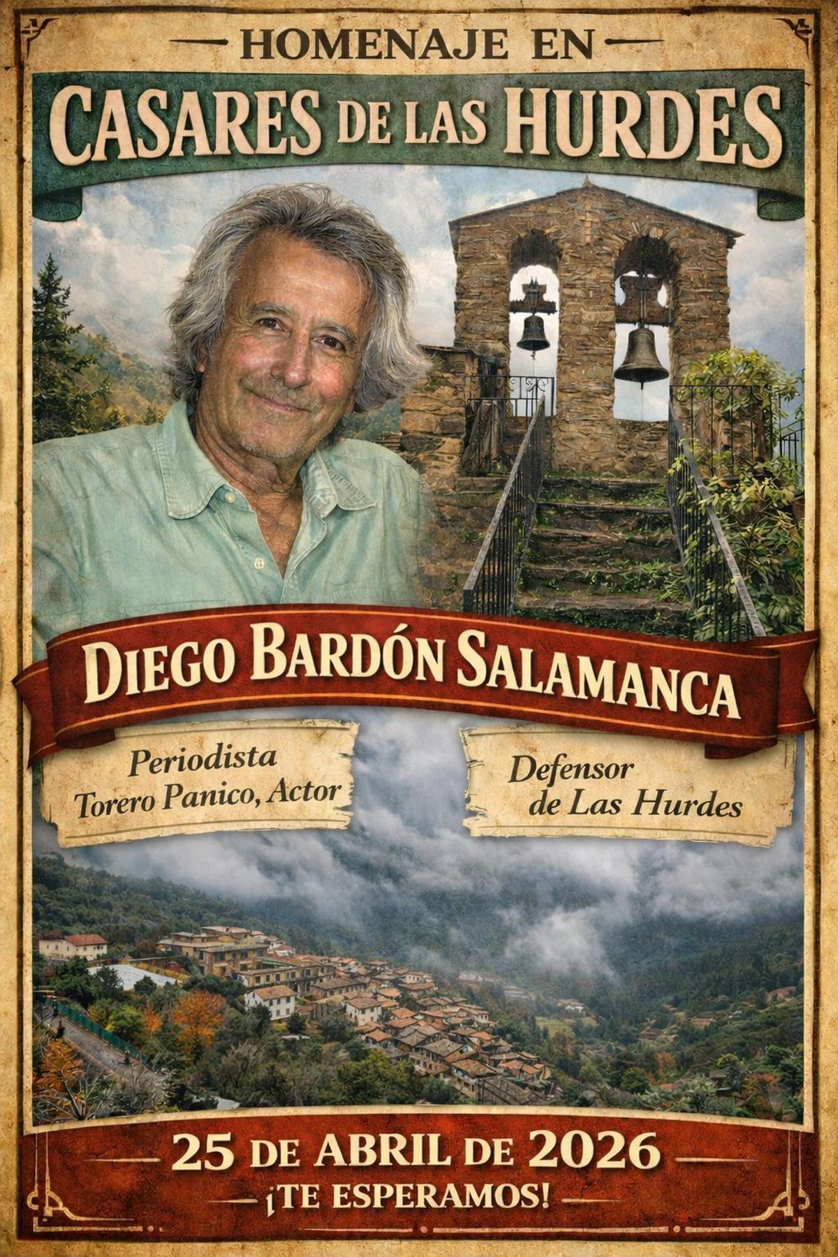 Casares De Las Hurdes Rinde Homenaje A Diego Bard n El Creador 