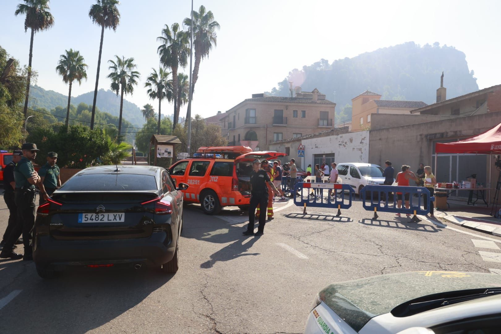 Incendio en Olocau