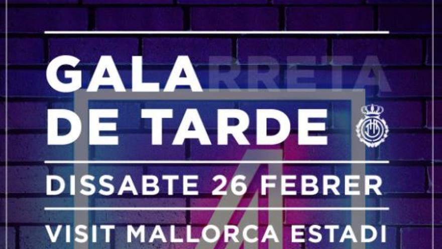 El Mallorca organiza una &#039;Gala de tarde&#039; para recibir al Valencia.