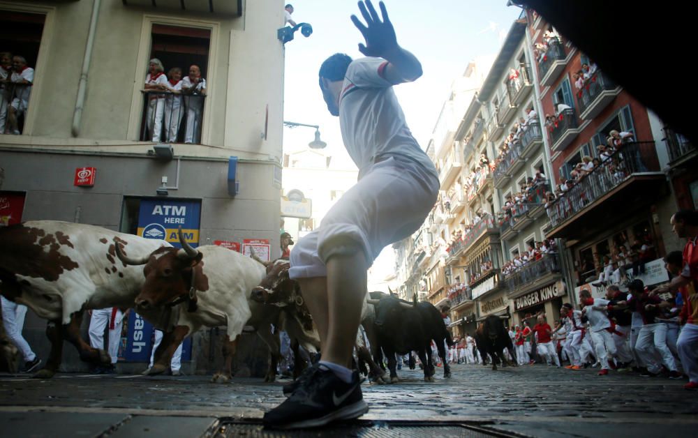 Primer 'encierro' de Sant Fermí