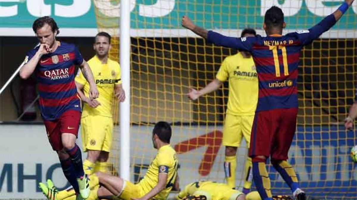 Rakitic fue el mejor blaugrana en el primer tiempo