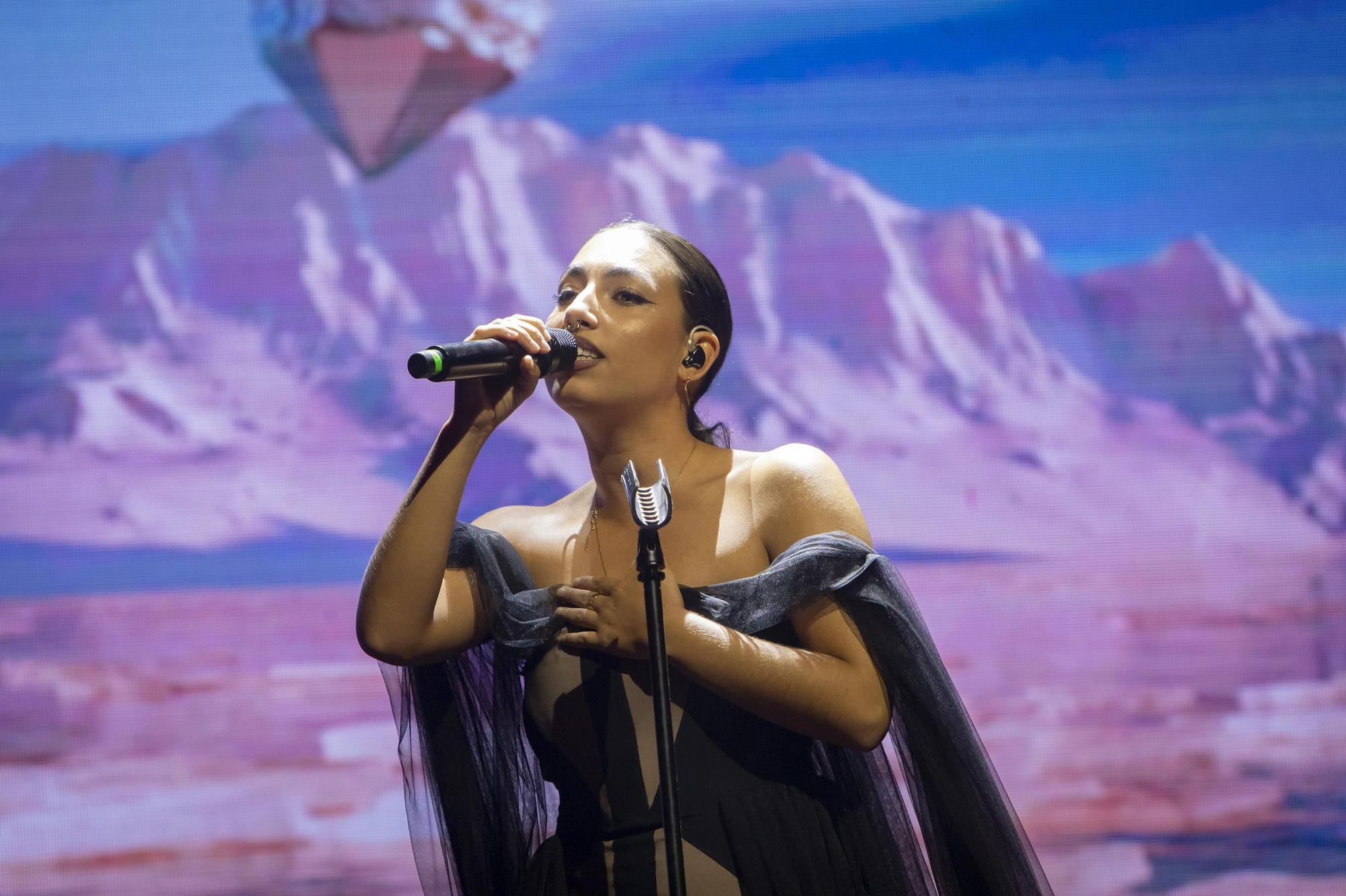 Imágenes del concierto de María José Llergó