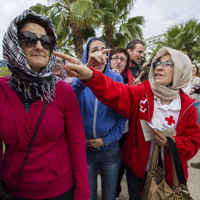 Simulacro de Cruz Roja en Castelló