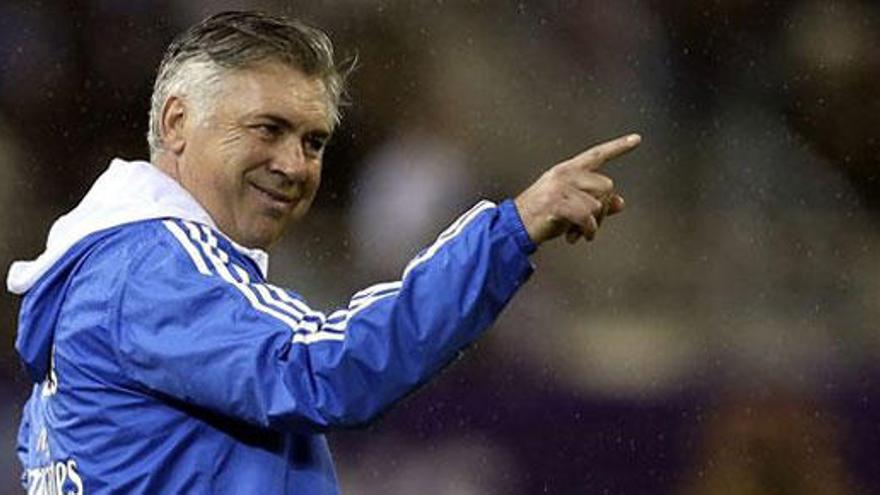 El entrenador del Real Madrid, Carlo Ancelotti