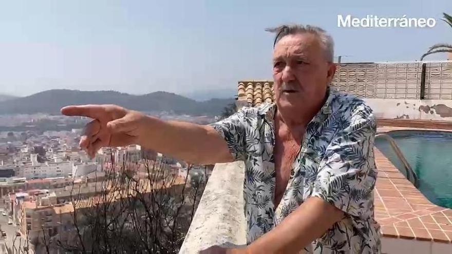 Los vecinos afectados por el incendio regresan a Santa Bárbara, en la Vilavella