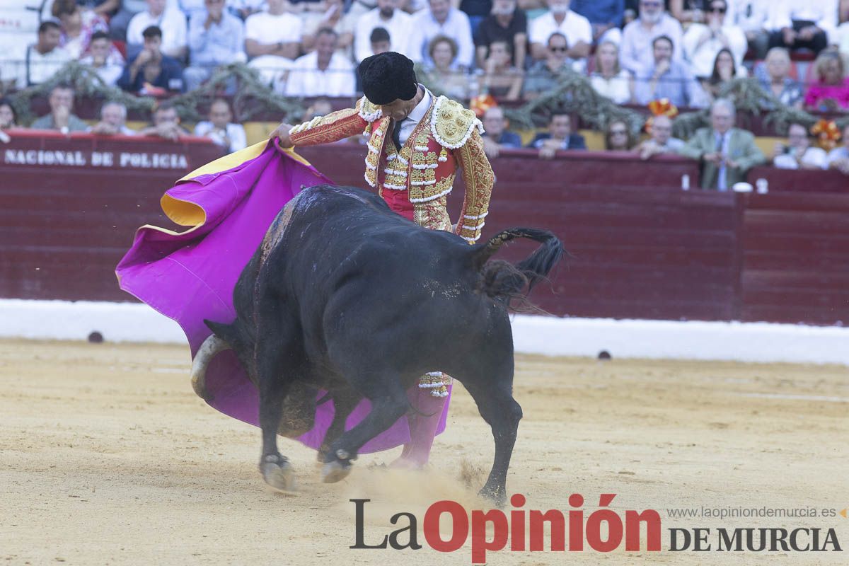 Tercer festejo de la Feria Taurina de Murcia (Talavante, Paco Ureña y Roca Rey), en imágenes
