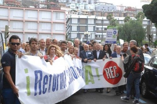 MANIFESTACION REFORMA ELECTORAL CANARIA