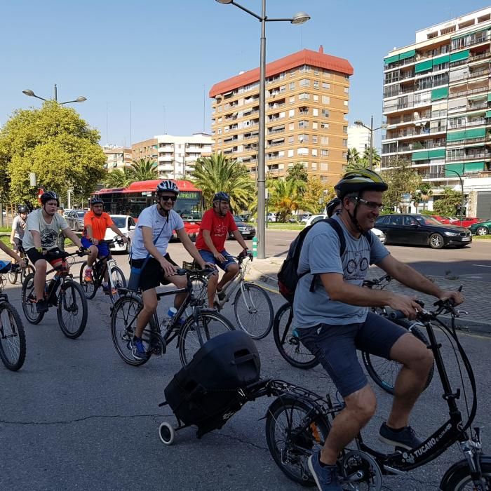 Marcha en bici desde los tres municipios.