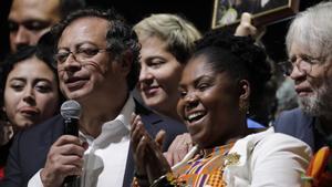 Gustavo Petro y Francia Márquez, elegidos presidente y vicepresidenta.