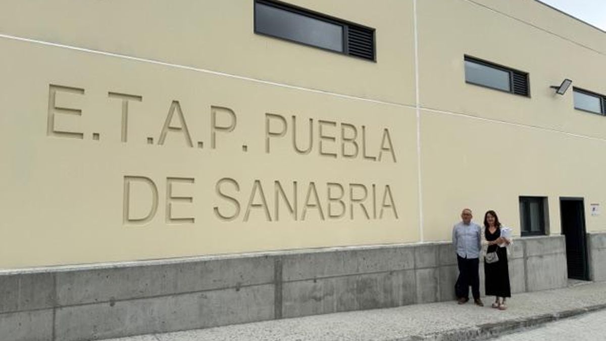 Recepción de obras de la nueva ETAP de Puebla de Sanabria.