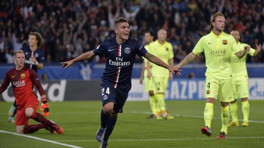 Verratti presiona para ir al Barcelona pero el PSG no quiere venderle