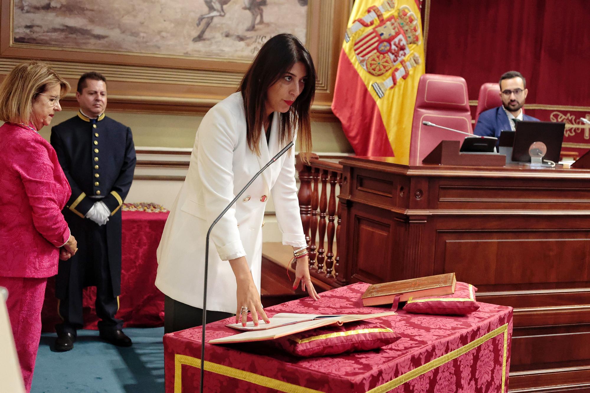 Astrid Pérez, nueva presidenta del Parlamento de Canarias