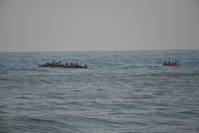 Salvamento Marítimo rescata a 39 migrantes que entraban a nado en Ceuta