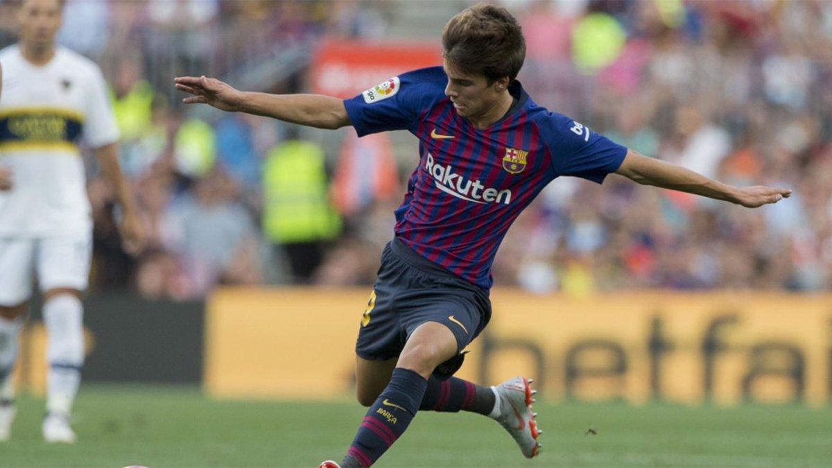 Riqui Puig debutó en partido oficial en el Barça-Cultural de la Copa
